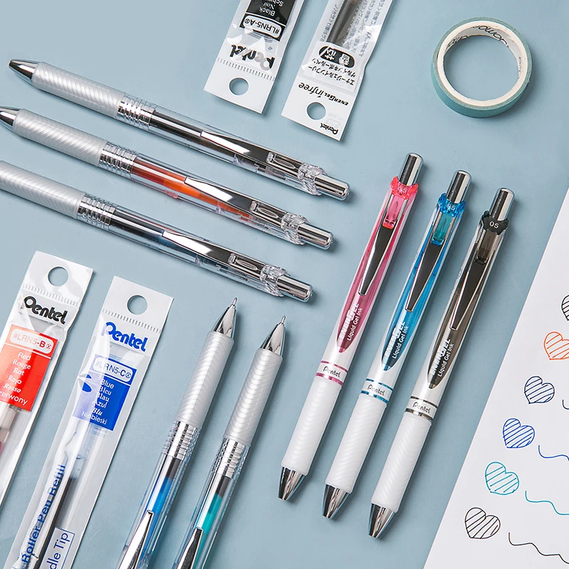 Pentel Pen Energel - Pena Gel Energel Infree Edisi Jernih