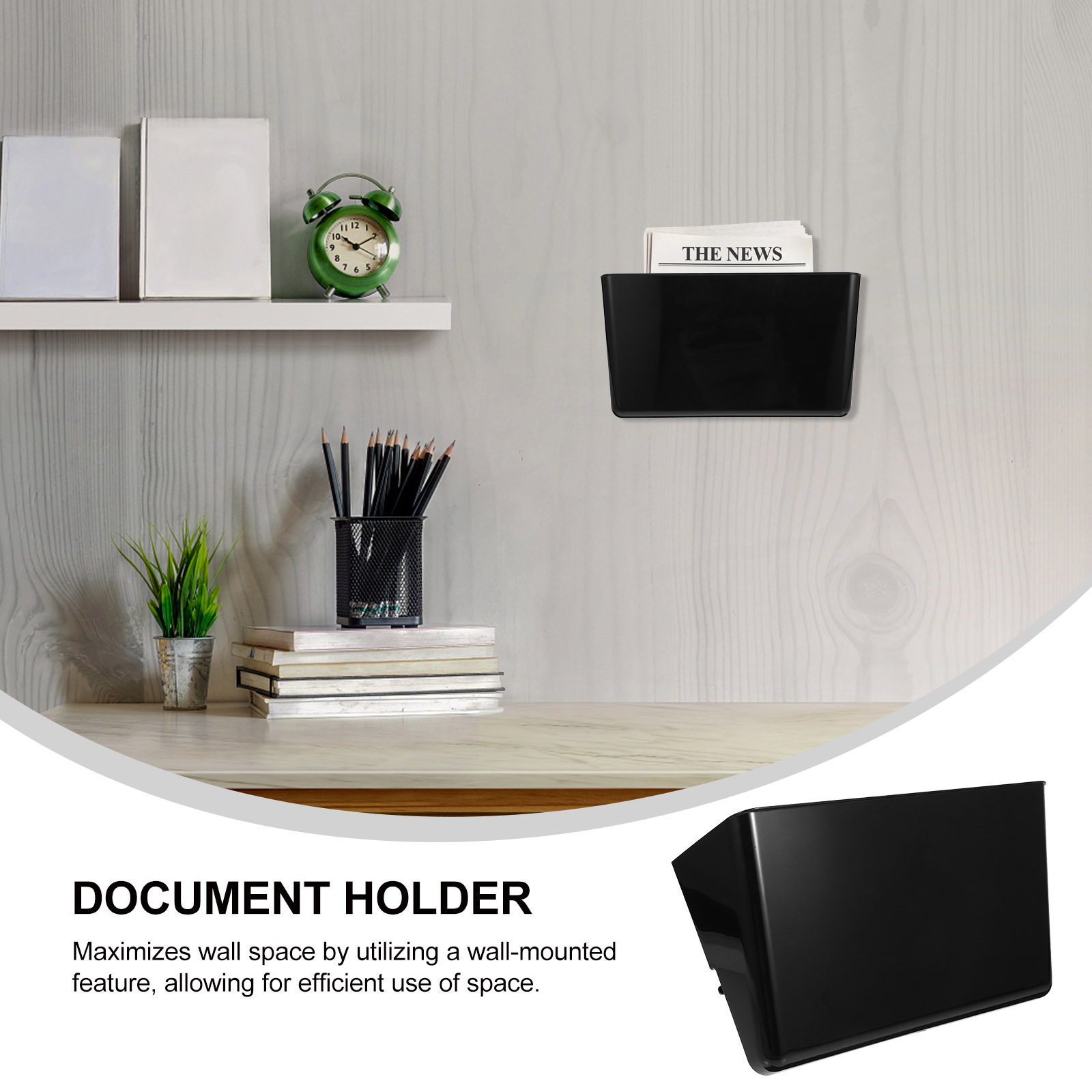 Organizer File Dinding dengan  - Magazine Holder Rack ulasan dan harga
