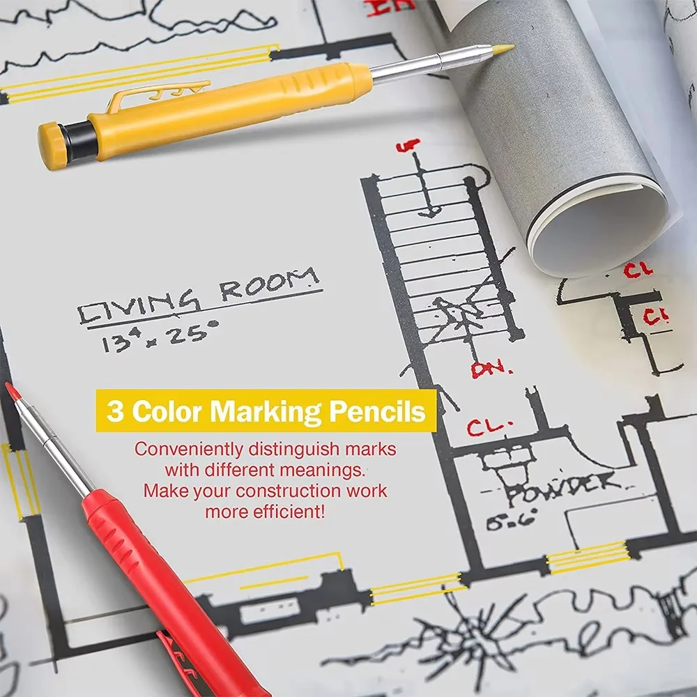 Set Pensil Tukang Kayu Padat A - Staedtler Pencil Lumocolor ulasan dan harga