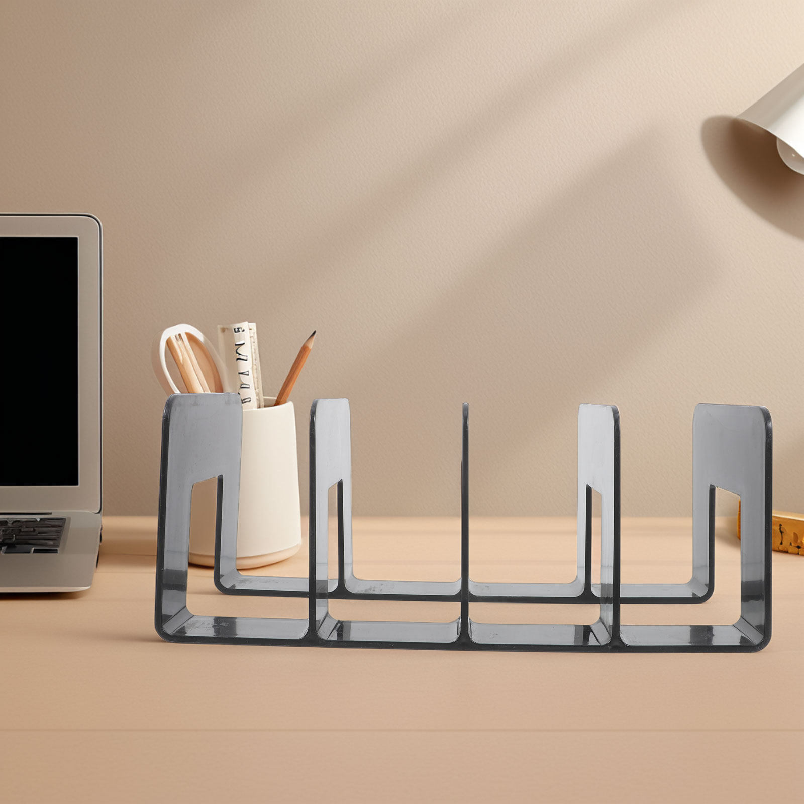 Organizer Buku Meja Multikompa - Magazine Holder Rack ulasan dan harga